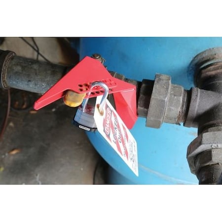 Accuform BALL VALVE LOCKOUT FITS BALL VALVE KDD444 KDD444